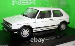 Welly 1/18 18039w Volkswagen Golf GTI Mk1 White