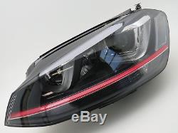 Xenon Headlight Left Vw Golf VII 7 5g Gti 5g1941033a Dynamic Led Facel