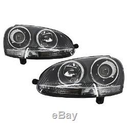 Xenon Look Headlights Volkswagen Golf V 2003-2007 Gti R32 Design Chrome Edition