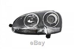 Xenon Look Headlights Volkswagen Golf V 2003-2007 Gti R32 Design Chrome Edition