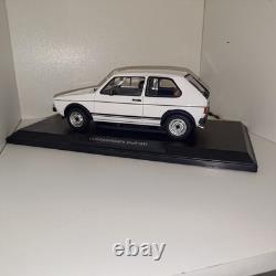 1/18 VW Golf GTI MK1 1976 Blanc alpin norev
