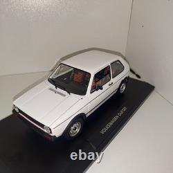 1/18 VW Golf GTI MK1 1976 Blanc alpin norev