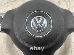 10-14 Volkswagen Gli Golf Gti MK6 OEM Plat Bas Volant Roue Vitesses DSG