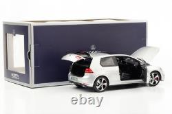 118 Norev Volkswagen Golf VII GTI 2013 Reflex-Silber, Ouverture complète