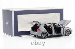 118 Norev Volkswagen VW Golf VIII 8 GTI 2021 Grise 188590 Ouverture Complète