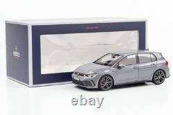 118 Norev Volkswagen VW Golf VIII 8 GTI 2021 Grise 188590 Ouverture Complète