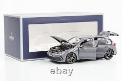 118 Norev Volkswagen VW Golf VIII 8 GTI 2021 Grise 188590 Ouverture Complète