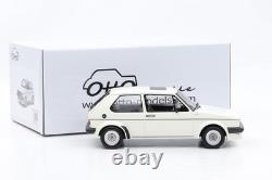 118 Ottomobile VW Volkswagen Golf I GTI MK1 ABT Blanc 1982 OT1014