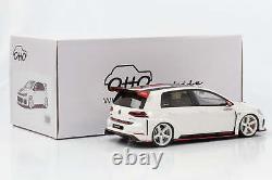 118 Voiture Mobile OT1050 VW Golf VII 7 Gti Oettinger Pure Blanc 2019 Résine