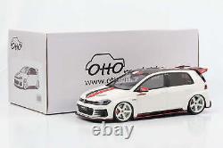 118 Voiture Mobile OT1050 VW Golf VII 7 Gti Oettinger Pure Blanc 2019 Résine