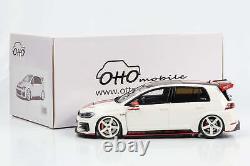 118 Voiture Mobile OT1050 VW Golf VII 7 Gti Oettinger Pure Blanc 2019 Résine