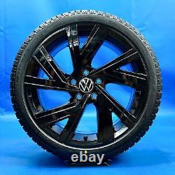 18 pouces VW Golf 8 Bergamo GTI GTD roues d'hiver 5H0601025AE Noir