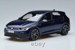 188594 VW Volkswagen Golf 8 GTi Blue Norev 1/18