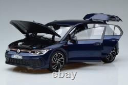 188594 VW Volkswagen Golf 8 GTi Blue Norev 1/18