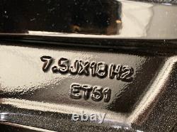 1x Original VW Golf 8 Gti R GTD 5H Bergamo Jante 18 Pouces 5H0601025M / Ab / AE