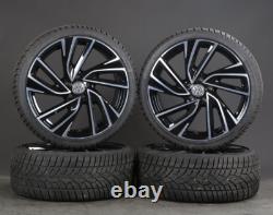 4 Jantes 17'' 5x112 pour VW Volkswagen look Adelaide Golf 8R 7 GTI GT Tiguan