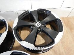 4x Alliage VW Golf 6 Gti 7.5J 19 Pouces 5x112 Et 51 5K0601025AB Original