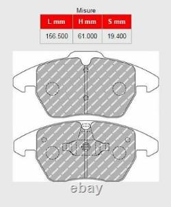 59A-FCP1641H BRAKE PADS FERODO RACING DS2500 VOLKSWAGEN Golf VI (5K1) 2.0 GTi