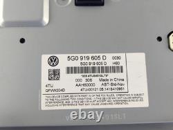 5G0919605D Écran Navigateur Satellite VOLKSWAGEN GOLF 7 GTI 2.0 B 169KW AUT