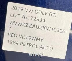 Aile Avant Droite Volkswagen Golf Gti 2019 VII R 5g0821106b L 76172834