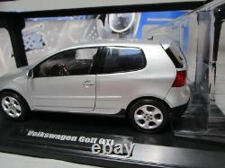 Ar654 Norev 1/18 Vw Volkswagen Golf V Gti 2005 Silver Met 188448 Tres Bon Etat