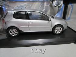 Ar654 Norev 1/18 Vw Volkswagen Golf V Gti 2005 Silver Met 188448 Tres Bon Etat