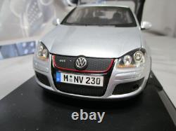 Ar654 Norev 1/18 Vw Volkswagen Golf V Gti 2005 Silver Met 188448 Tres Bon Etat