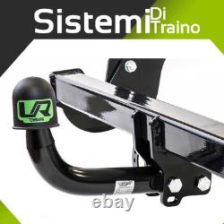 Attelage col de cygne démontable avec outil pour Volkswagen GOLF V-VI pas GTI 03