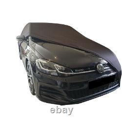 Bâche de protection compatible avec Volkswagen Golf 7 GTI pour intérieur Noir