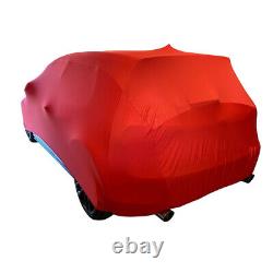 Bâche de protection compatible avec Volkswagen Golf 7 GTI pour intérieur Rouge