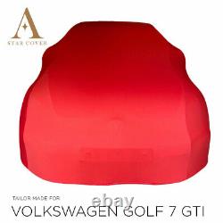 Bche De Protection Compatible Avec Volkswagen Golf 7 Gti Pour Intérieur Rouge