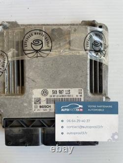 Calculateur Moteur Ecu Volkswagen Golf 2.0 Gti 0261s04951 5k0907115 Med17.5 H08