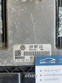 Calculateur Moteur Volkswagen Golf 2.0 Tfsi Gti 0261s02078 1k0907115 Med9.1
