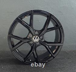 Jante Estoril 19 Pouces Originale VW Golf 8 GTI R 5H0601025AD /S 8Jx19xET50 Noir