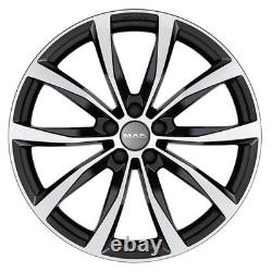 Jantes Roues Mak Wolf Pour Volkswagen Golf VIII Gti 8x19 5x112 Black Mirror Wn1