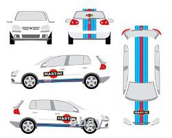 KIT RACING GOLF MK 7 6 5 GTI autocollant VOLKSWAGEN Le Mans tuning car wrapping