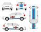 Kit Racing Golf Mk 7 6 5 Gti Autocollant Volkswagen Le Mans Tuning Car Wrapping