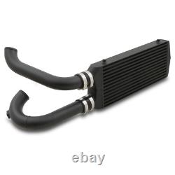 Kit Intercooler À Montage Avant Noir Pour Volkswagen Vw Golf Mk4 1.8t Gti 97-03