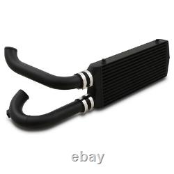 Kit Intercooler À Montage Avant Noir Pour Volkswagen Vw Golf Mk4 1.8t Gti 97-03