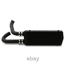 Kit Intercooler À Montage Avant Noir Pour Volkswagen Vw Golf Mk4 1.8t Gti 97-03