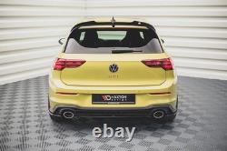 Maxton Arriere Splitter Volkswagen Golf GTI Clubsport Mk8 Noir Brillant