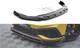 Maxton Lame Du Pare-chocs Avant V. 1 + Ailerons Volkswagen Golf 8 Gti Clubsport