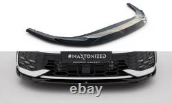 Maxton Lame Du Pare-Chocs Avant V. 4 Volkswagen Golf GTI / GTE / R-Line Mk8 Fac