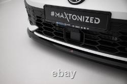 Maxton Lame Du Pare-Chocs Avant V. 4 Volkswagen Golf GTI / GTE / R-Line Mk8 Fac