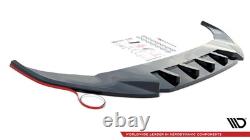 Maxton Lame Du Pare-Chocs Avant V. 4 Volkswagen Golf GTI / GTE / R-Line Mk8 Fac