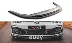Maxton Lame Pare-Chocs Avant V. 5 Volkswagen Golf 8 GTI Texturé