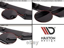 Maxton Spoiler Cap V. 1 Volkswagen Golf 8 GTI / R Noir Brillant