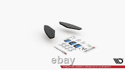 Maxton Sport Durabilité Lame Du Pare Chocs Arriere Volkswagen Golf GTI Mk6 Noi