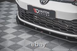 Maxton Sport Durabilité Lame Du Pare-Chocs Avant Volkswagen Golf GTI / GTE / R
