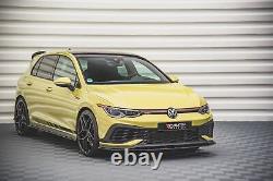 Maxton Sport Durabilité Lame Pare-Chocs Avant Volkswagen Golf 8 GTI Clubsport